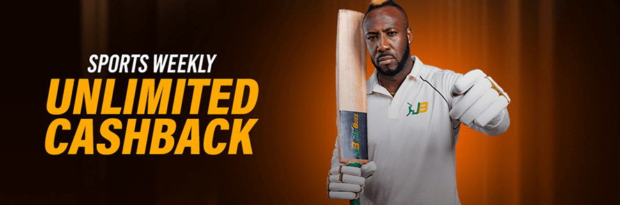 Unlimited Cashback on Sports – Weekly Gift