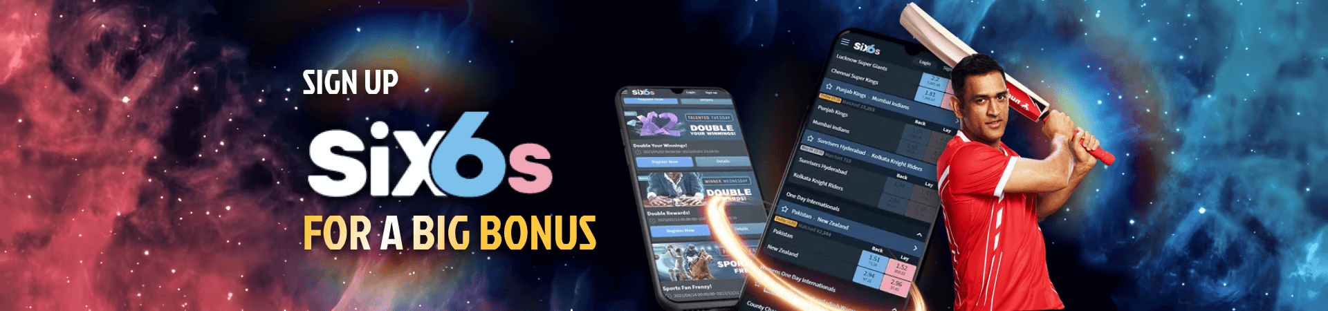 Download Six6s and Sign Up to Win Big