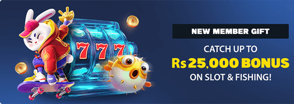 Up to ৳25,000 Slot & Fishing Bonus